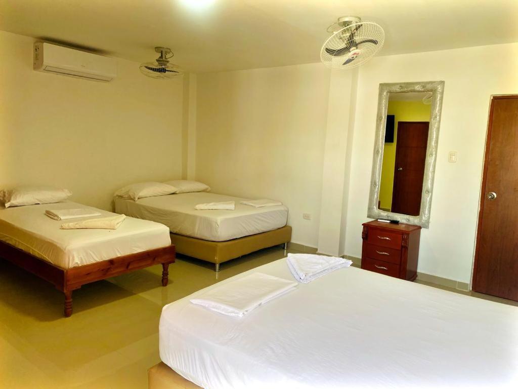 Hostel Green Light Taganga Kültér fotó