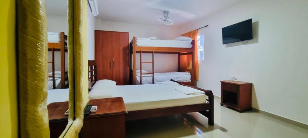 Hostel Green Light Taganga Kültér fotó