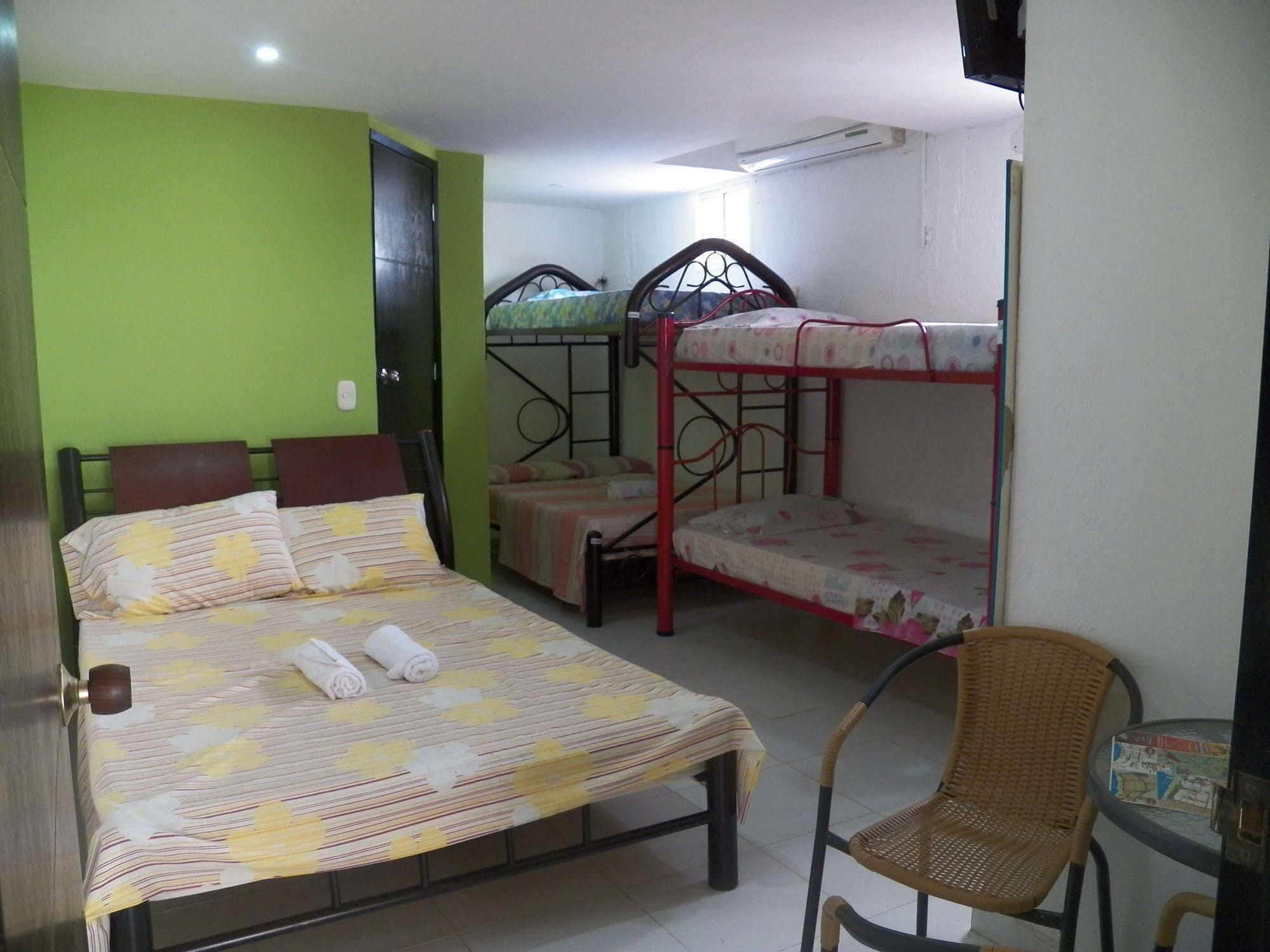 Hostel Green Light Taganga Kültér fotó